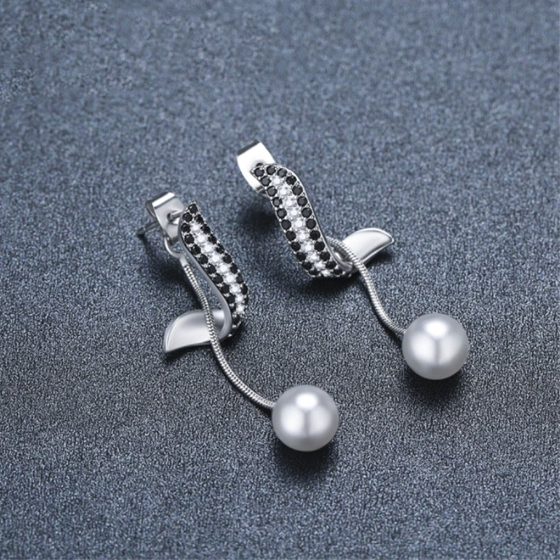 Special Interest Light Luxury High-grade Tassel Earrings Ornament Women's Pearl Pendant