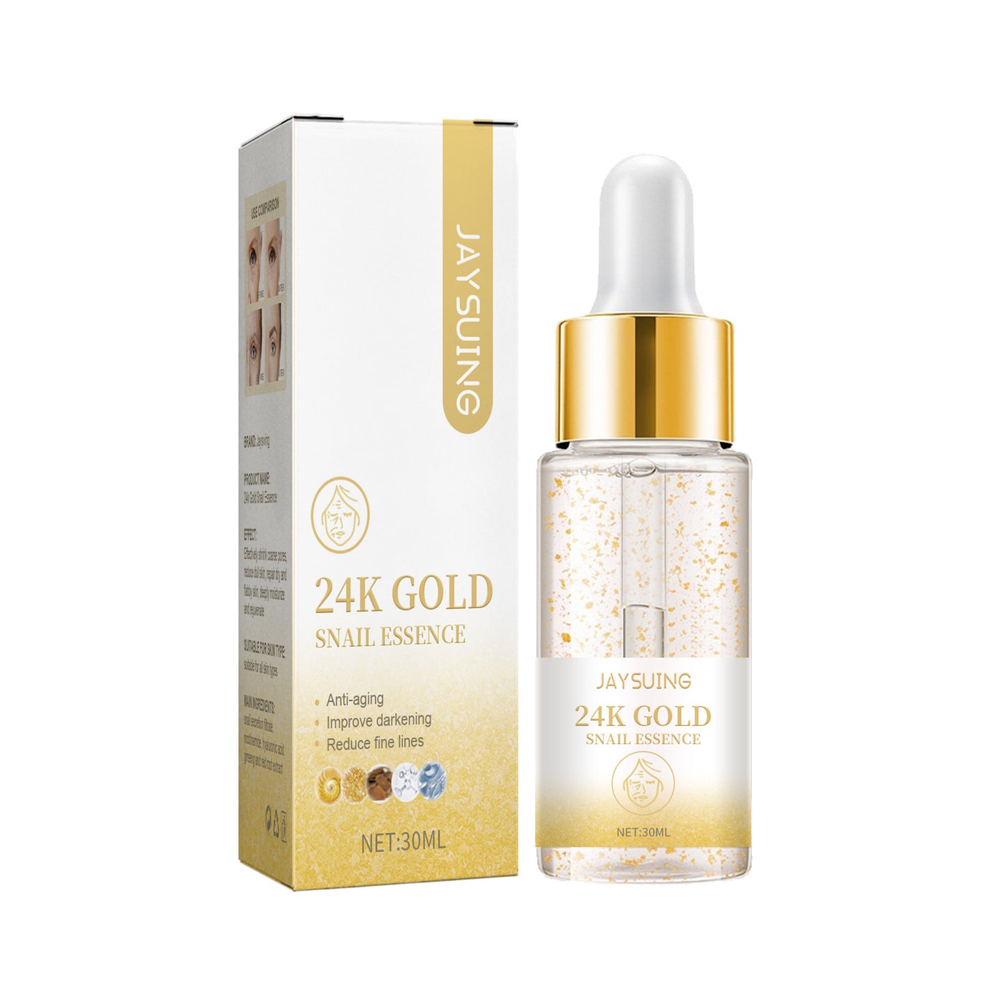 24K Gold Facial Hydrating And Fading Wrinkles